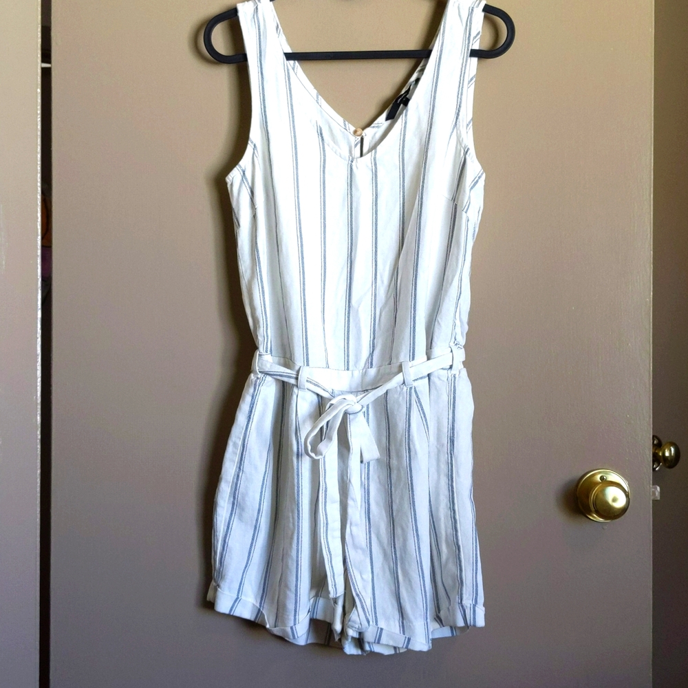 Vero Moda Linen Blend Romper